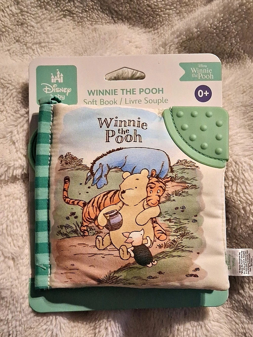 Disney Winnie the Pooh Soft Book Baby Soft Book NWT